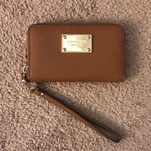 Michael kors wristlet.